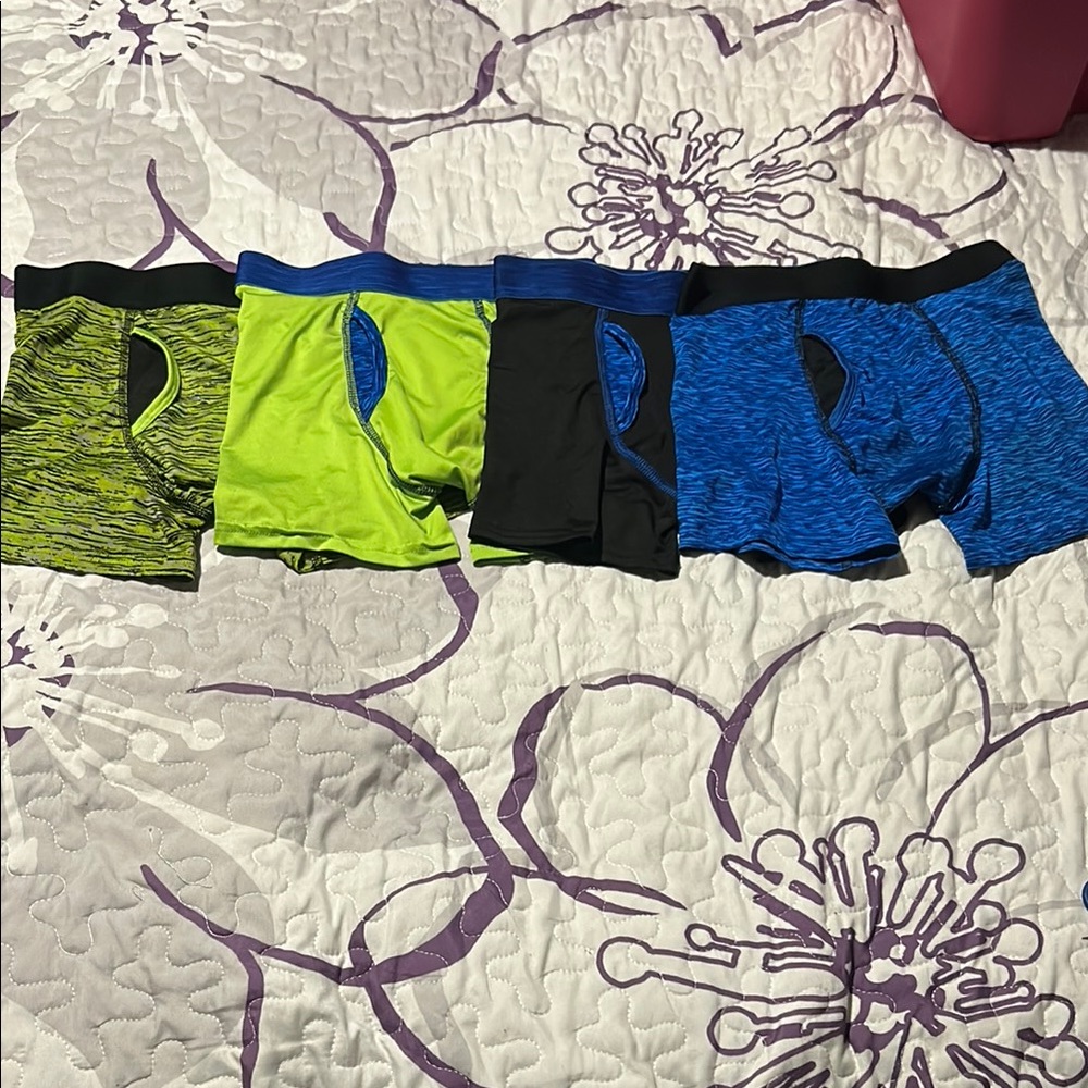 Men's Multicolor Boxer Briefs Set